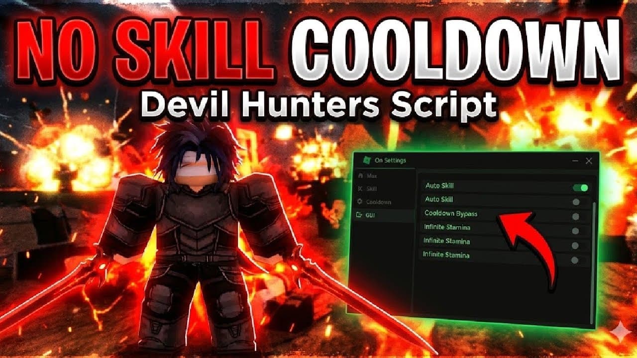 No Skill Cooldown [INFINITE USE] // Devil Hunters Script